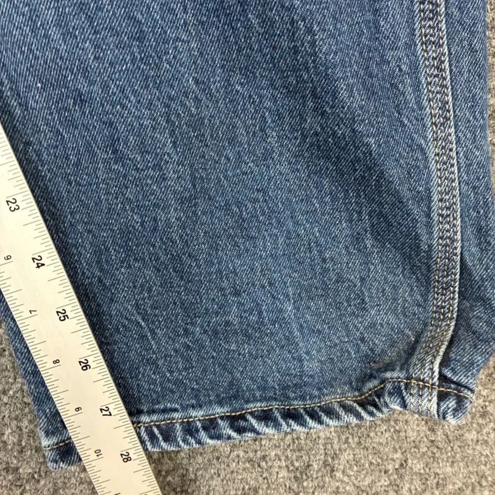 VTG Lee Workwear Carpenter Jeans Mens Size 40x29 Denim Straight Leg Hammer Loop